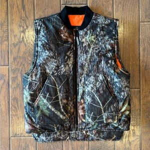 Vintage Y2K Redhead Camo Vest